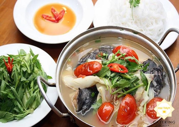 Công thức nấu "canh cá ngát măng chua" 