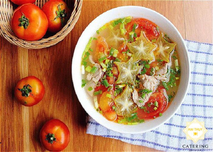 Nấu "canh cà chua thịt bò" đậm đà